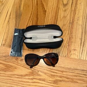 Vogue Dark Brown Women's Sunglasses